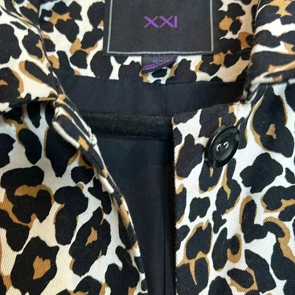 Cotton Trench Coat Leopard Print - Picture 12 of 12